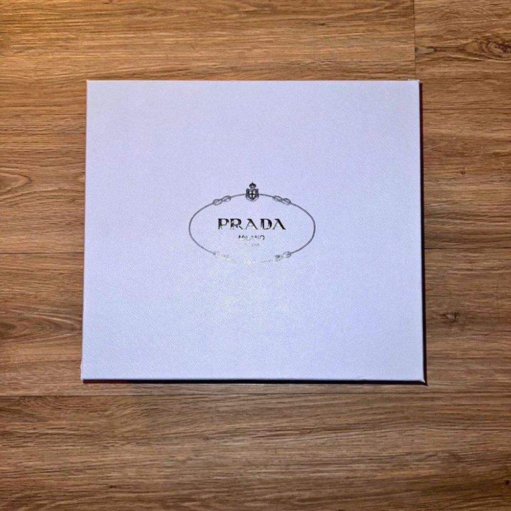 Prada Brushed Leather and Re-Nylon Laced Booties